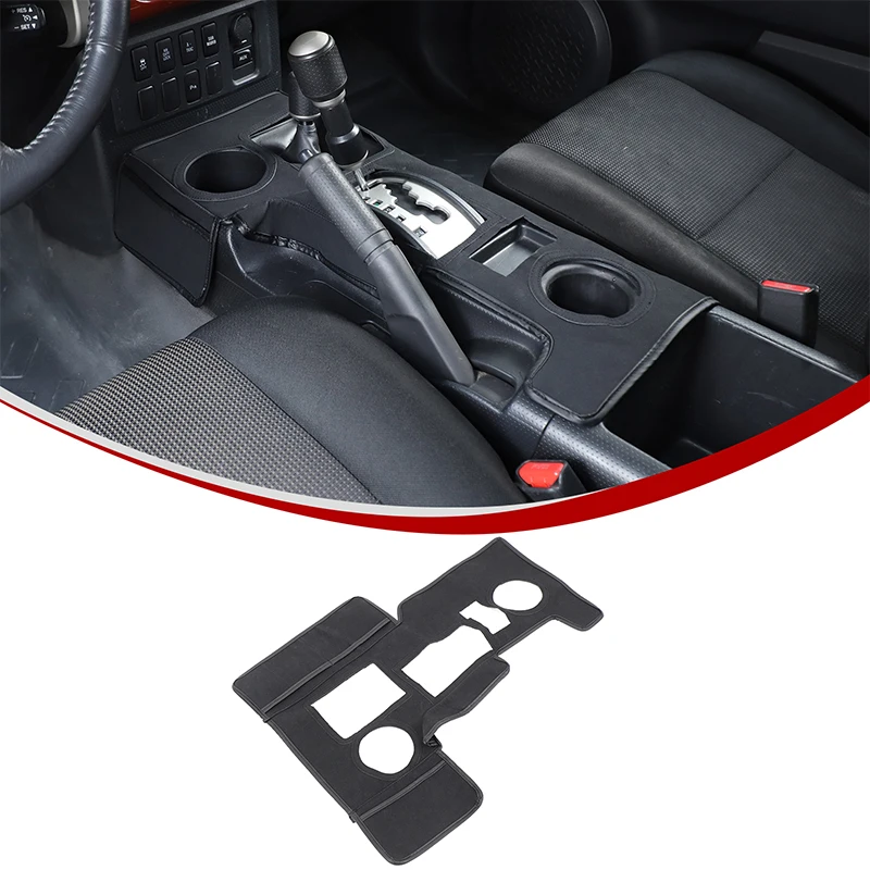 

Защитный коврик для центральной консоли автомобиля Toyota FJ Cruiser 2007-2021 с карманом для хранения и декоративной отделкой