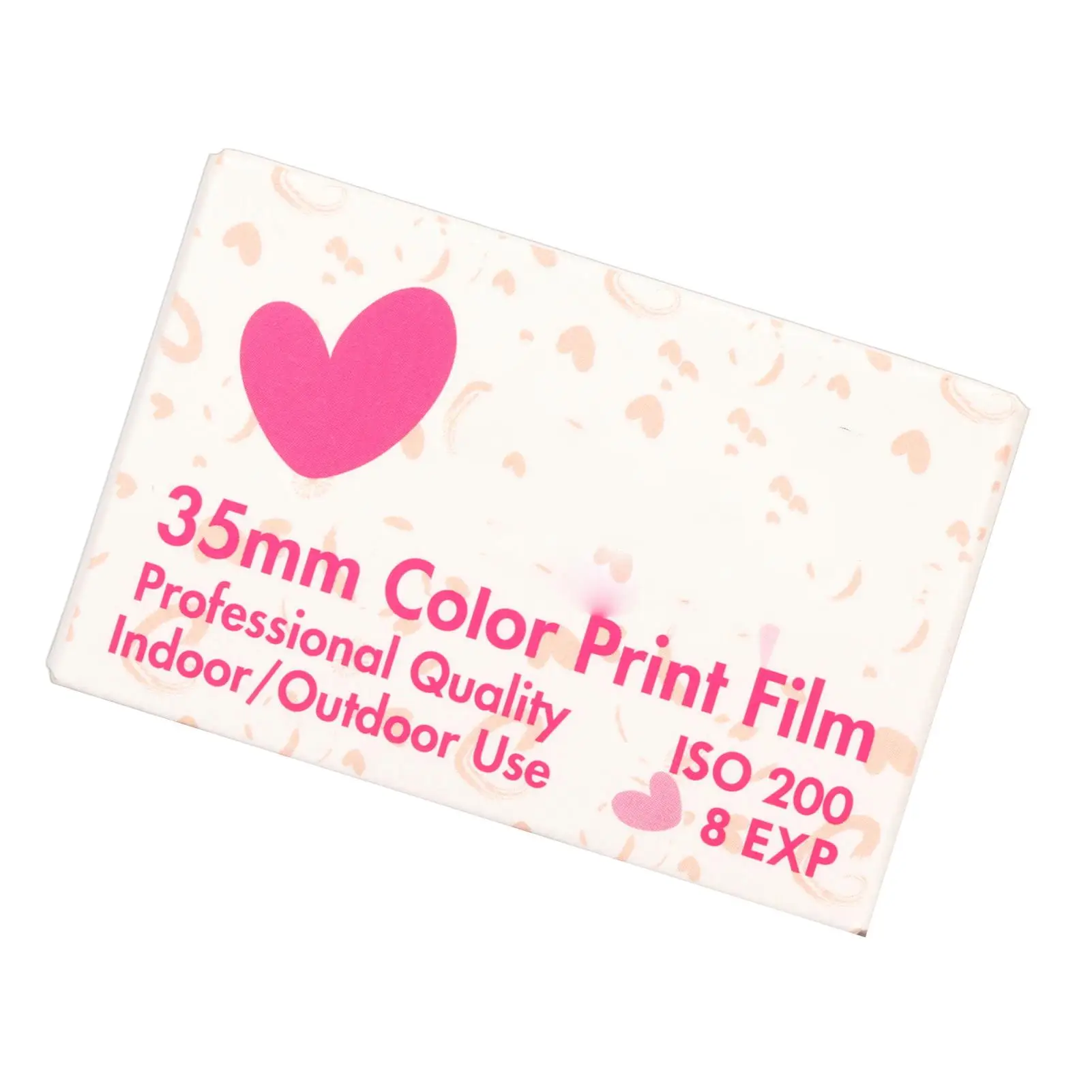 35mm Color Print Film 8 Sheet ISO 200 Grainy Finished Negative Film for 135 Cameras