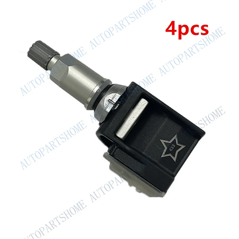 Z... 4Pcs TPMS Tire Pressure Sensors 433MHz For BMW Mercedes-Benz Toyota A0009052102