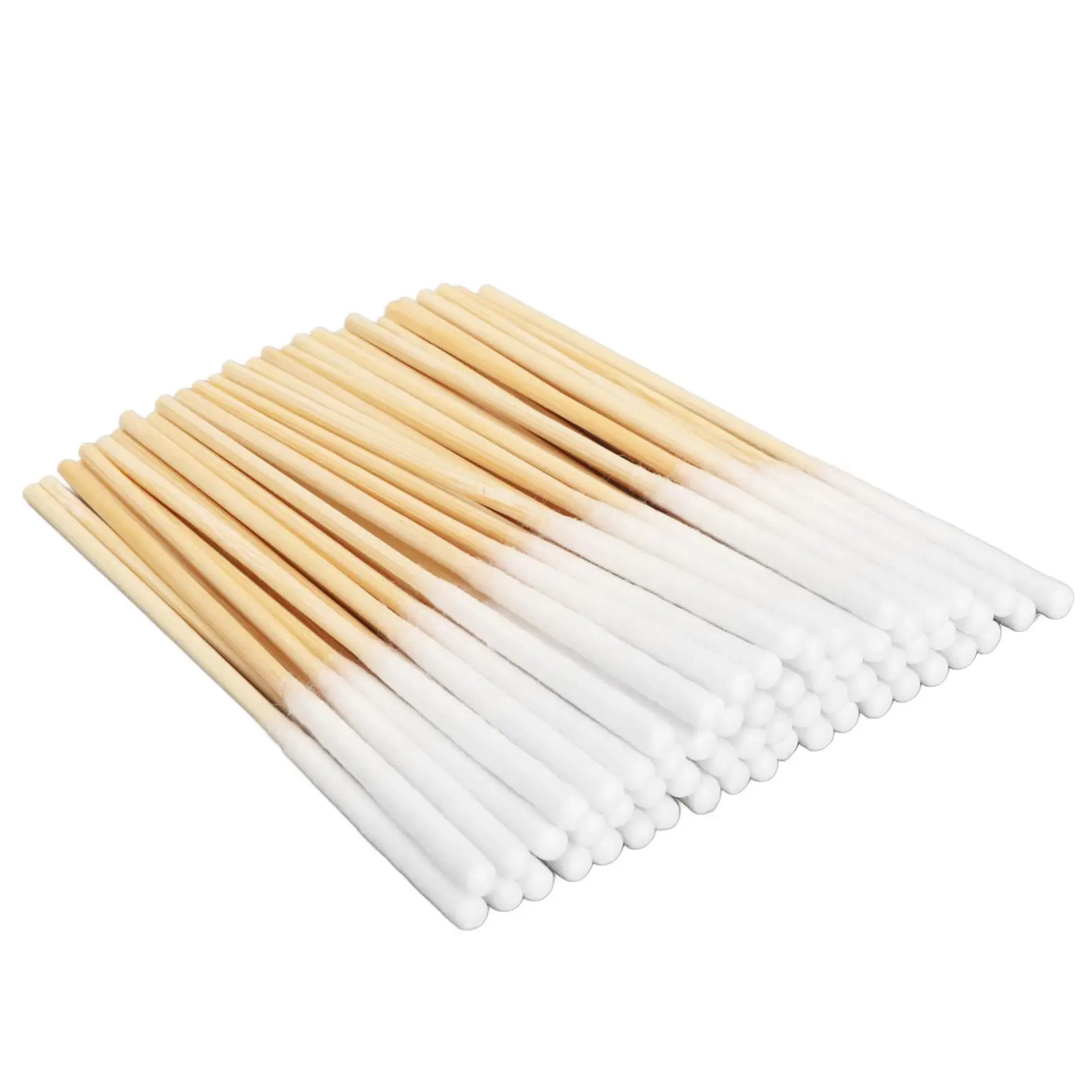 8cm 60PCS Soft Tip Cotton Swabs with Wooden Handles - Multipurpose Thick  Tipped Applicators