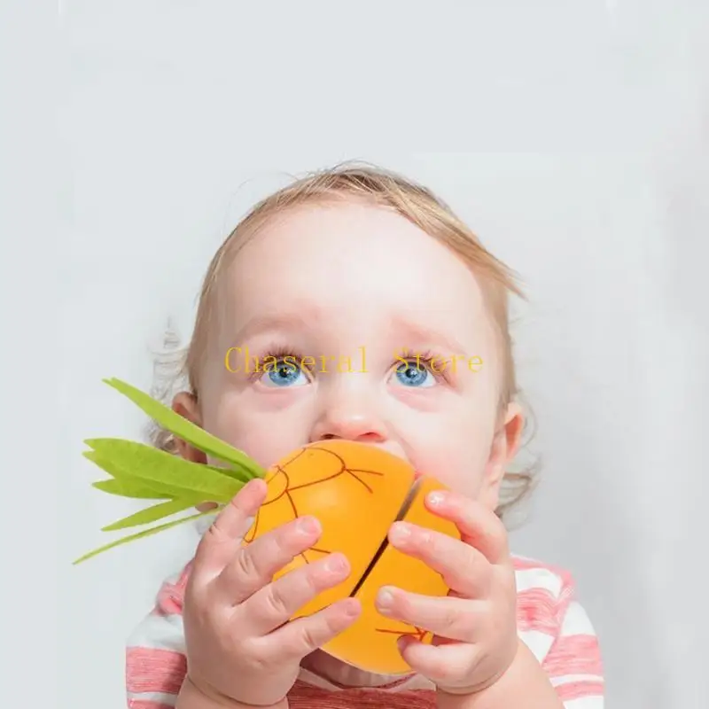 Corte verduras fruta madera E7CE Fingir para jugar Toy Simulation Kitchen Montessor