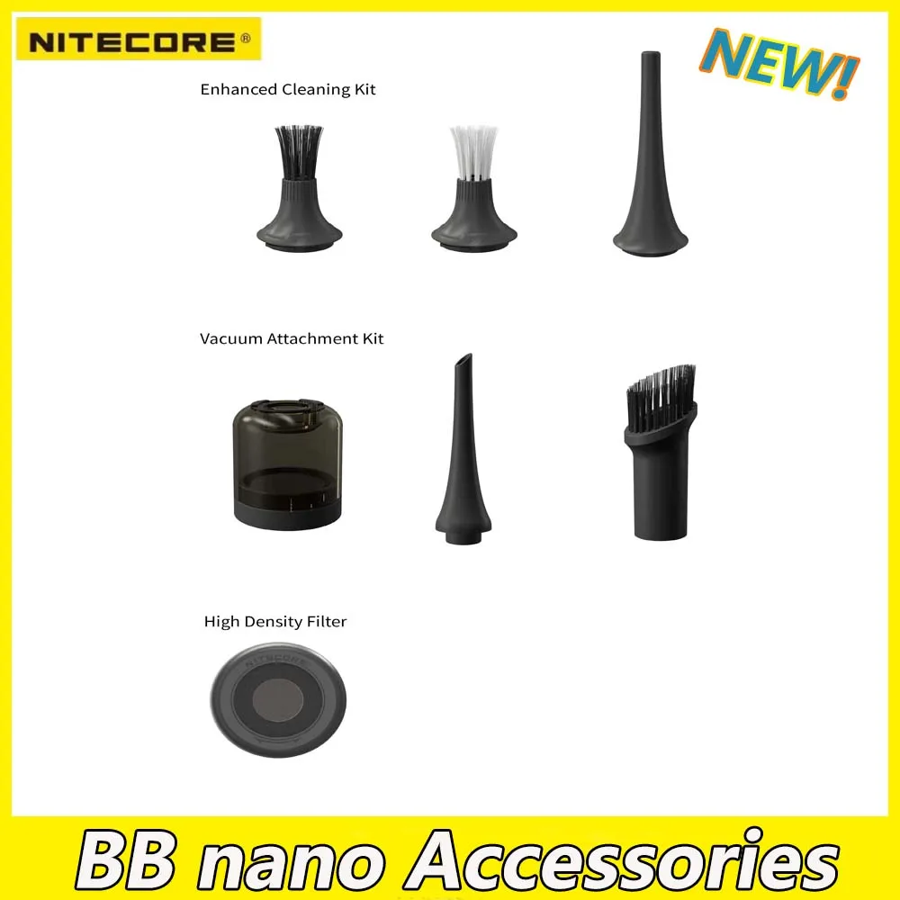 Nitecore BB nano Electronic Blower Photography Blower Accessories Multi Function Portable Air Blower for Camera Lens