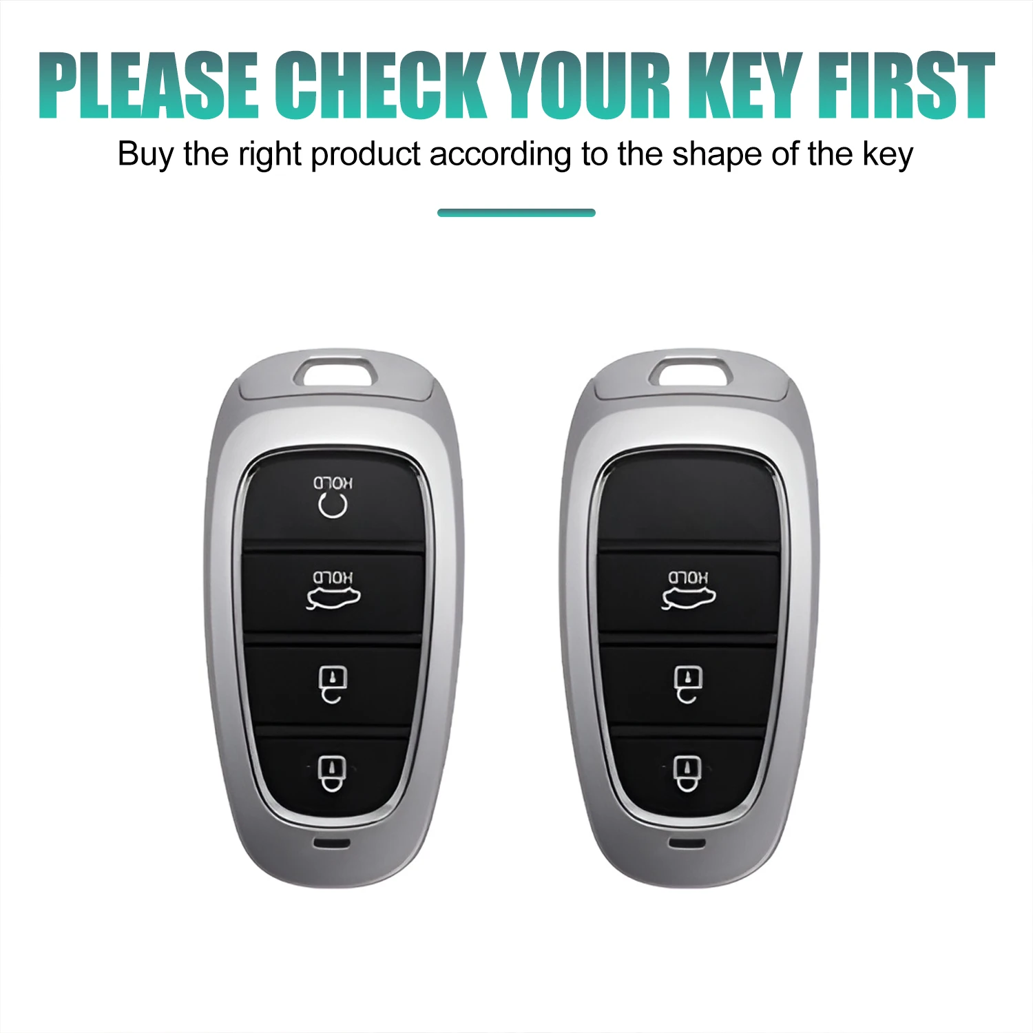 حافظة مفاتيح السيارة من البولي يوريثان لشركة هيونداي توكسون سوناتا سولاريس الهجين Nexo NX4 Santafe DN8 حامل غطاء المفاتيح غطاء حماية ملحقات السيارة