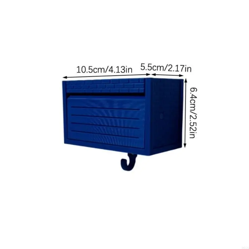 Decoratieve sleutel Keeper Box gesimuleerde Garage Brick Design Wall Mount Key Case