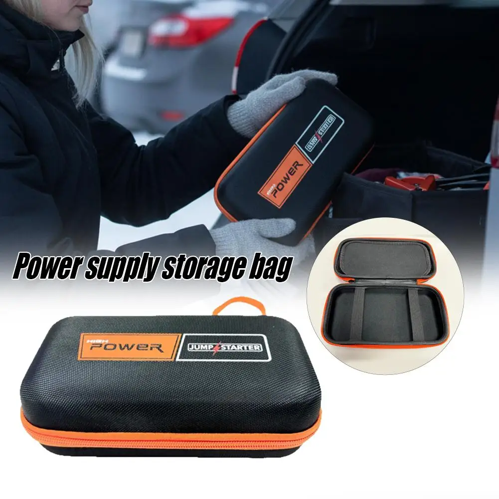 Hard EVA Storage Case For Car Jump Starter Universal Portable Protective Box Shockproof Carrying Bag