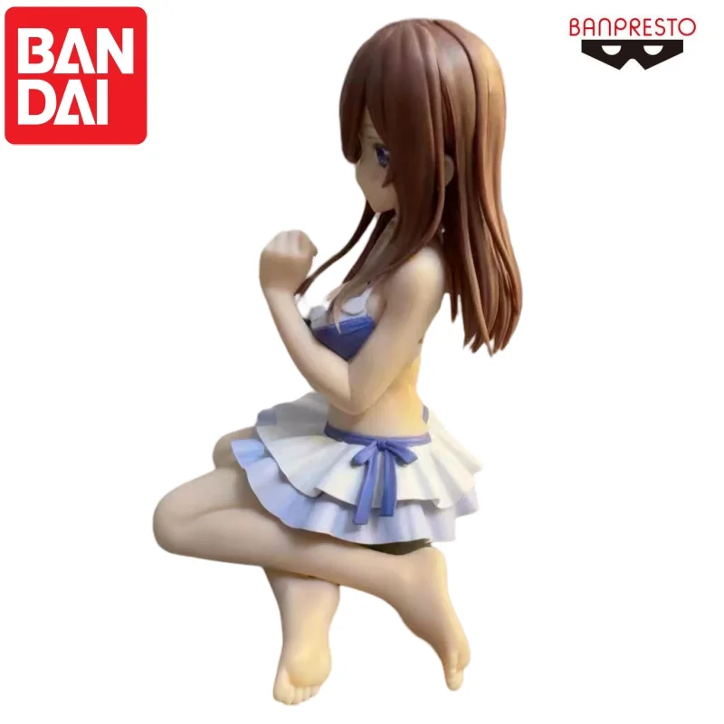 Bandai In Stock Original Banpresto Nakano Miku Model Doll Brand New Boxed Action Figure Animation Peripherals Anime Characters