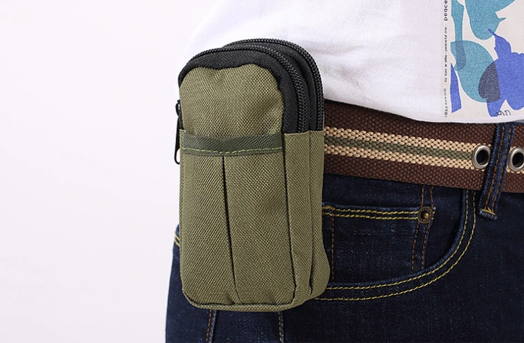 Multi-Function MOLLE Military Belt Pouch Bag Portable Protective Nylon Case for Hiking GPS Garmin eTrex Touch 25 35 35T 25T