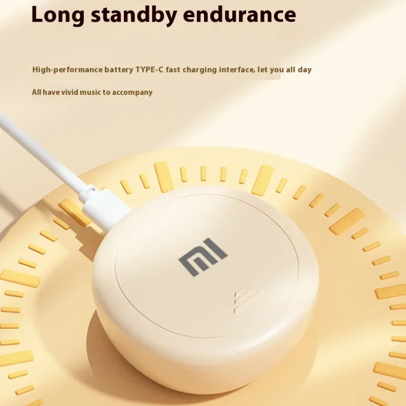 سماعات أذن Xiaomi Redmi Sleep اللاسلكية بلوتوث 5.4 داخل الأذن ستيريو غير مرئية سماعات إلغاء الضوضاء مع ميكروفون #3