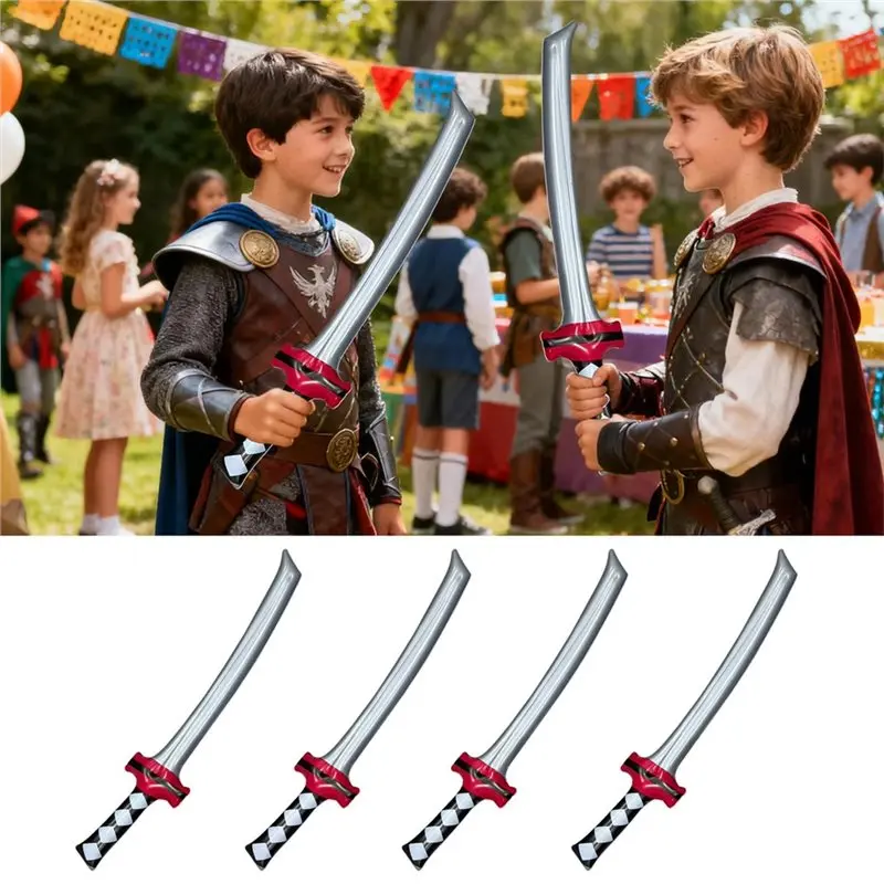 B49B-هالوين كرنفال تأثيري الدعائم لعيد الميلاد 4 قطع المدمجة نفخ مريح لوازم زي الملحقات