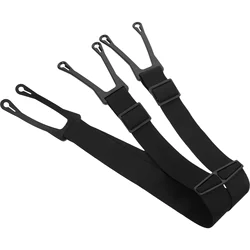 Hockey Pants Tractor Ice Drop Strap Suspend Elastic Suspenders Work Belts Black