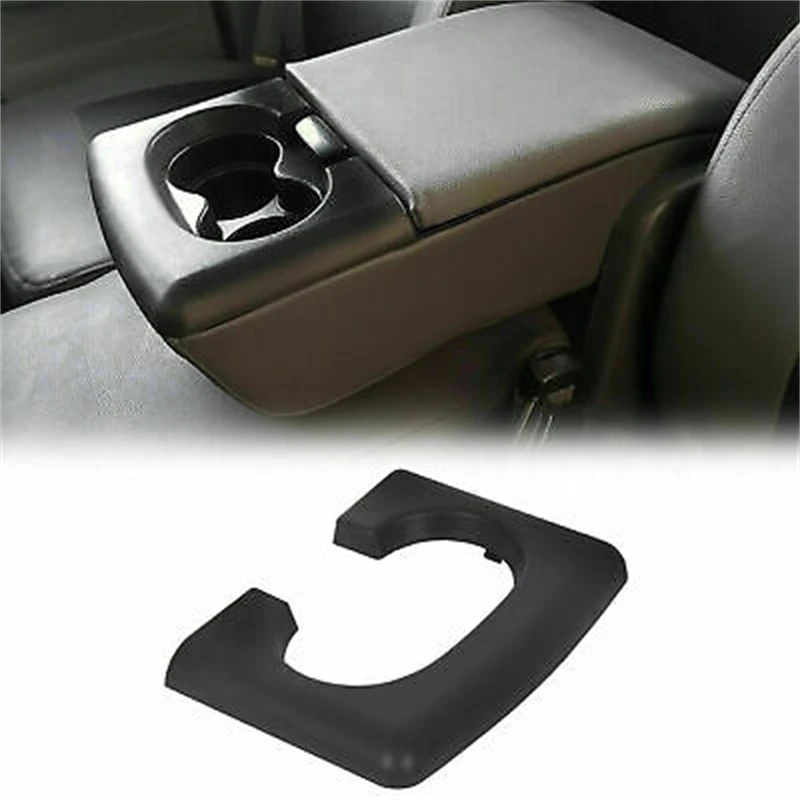 Car Center Console Water Cup Holder Drink Bottle Holder Armrest Pad Replacement for Ford F150 2004-2014