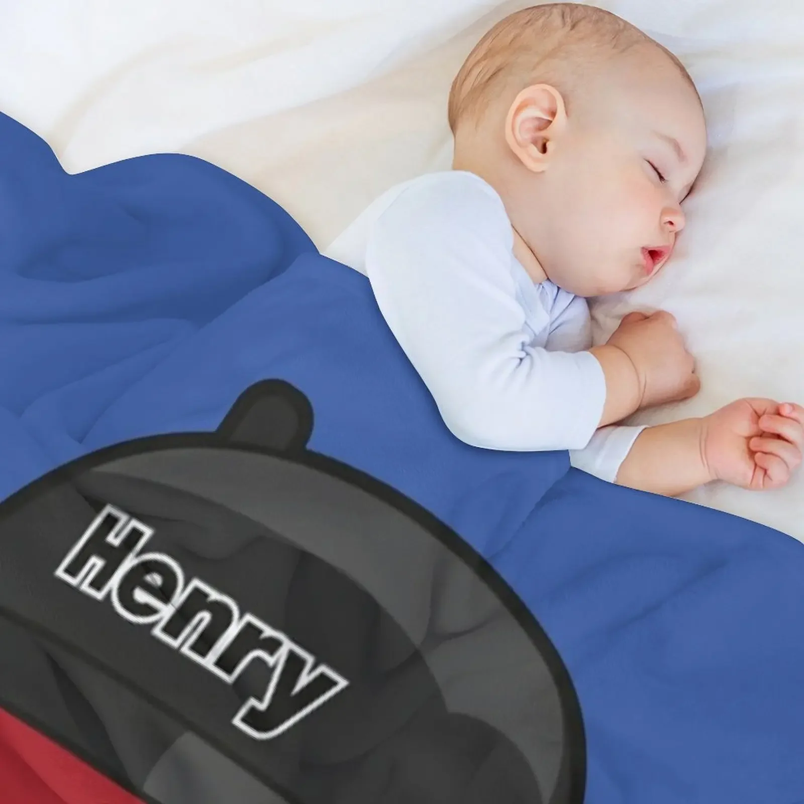 Henry Hoover Throw Blanket Personalized Gift Winter beds for babies Luxury St Blankets