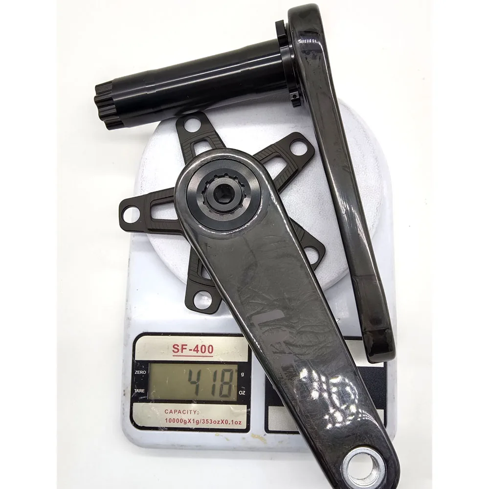 LEESE グラベル自転車 カーボン超軽量クランクセット 110BCD BCD130