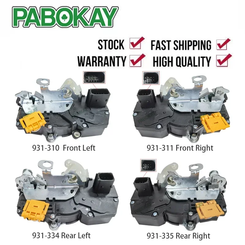 

For 2008-12 Chevrolet Malibu 2008-09 Aura Door Lock Actuator 931310 931311 931334 931335