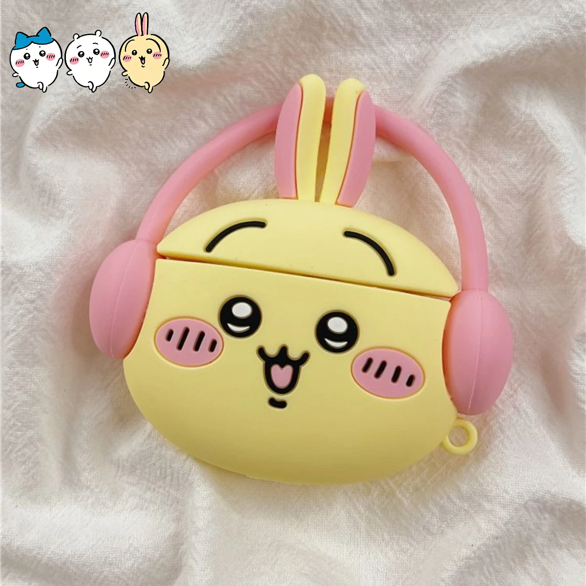 Funda Protectora para Auriculares Chiikawa Hachiware Usagi AirPods 4.ª Generación, Compatible con AirPods Pro 2, Bluetooth, Apple 2/3
