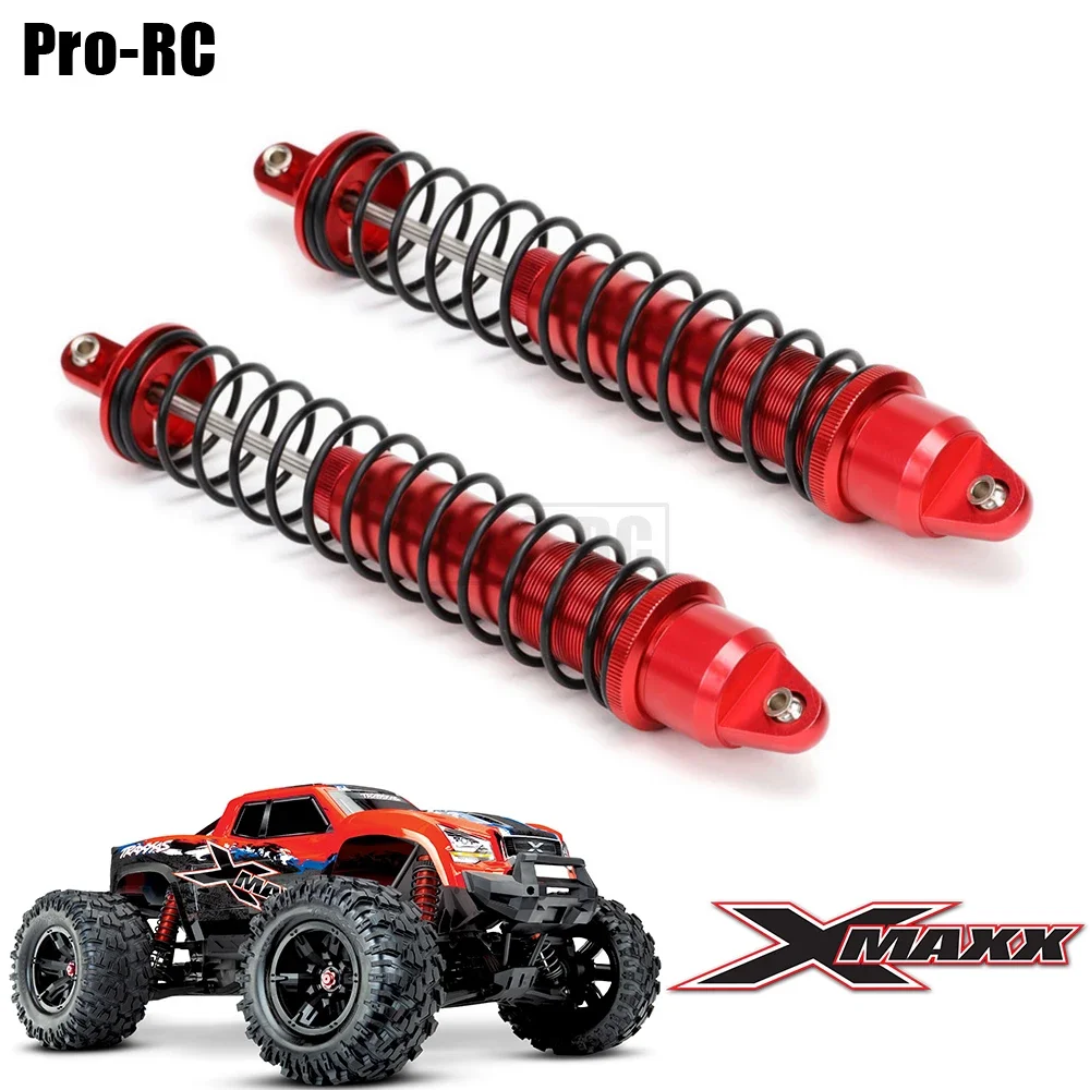 2PCS Metal Oil Shock Absorbers Damper 7761 Set for RC Car Part 1:5 1/5 Traxxas X-Maxx X Maxx 77076-4 77086-4 6S 8S