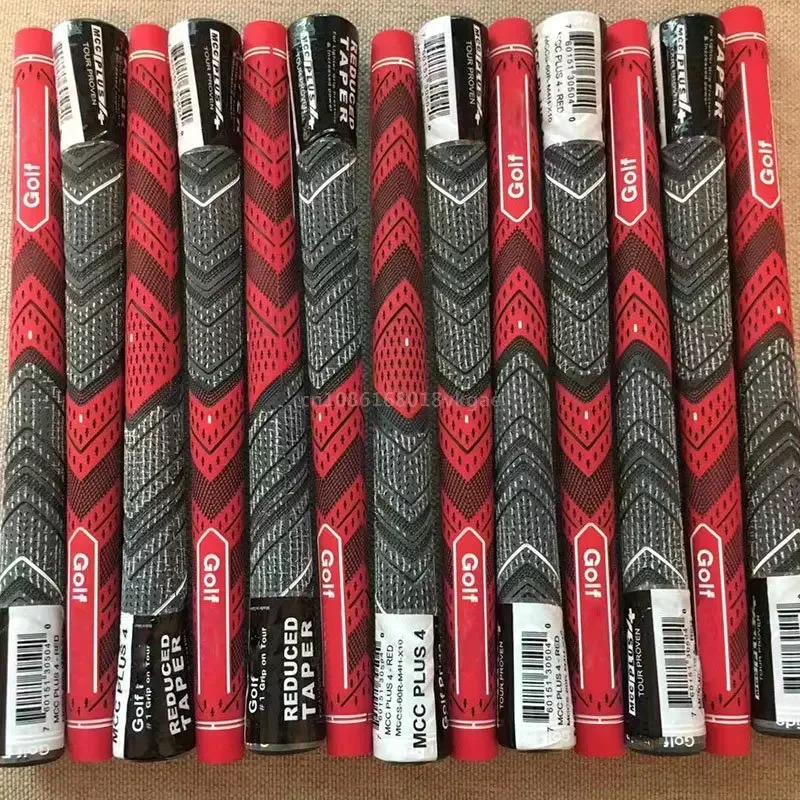 ใหม่ 13PCS Golf Grip MCC มาตรฐาน/ขนาดกลางผู้ชายยางกอล์ฟ Grips 5Pcs เส้นด้ายฝ้าย Golf Club Grips เหล็กและไม้ Grip universal