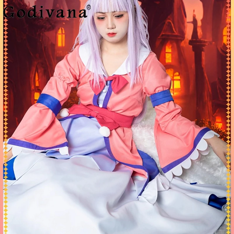 Sleepwear Comic Anime Cosplay Dress Women Anime Sleepy Princess in The Demon Castle Dress Girls Princess Lolita Costumes