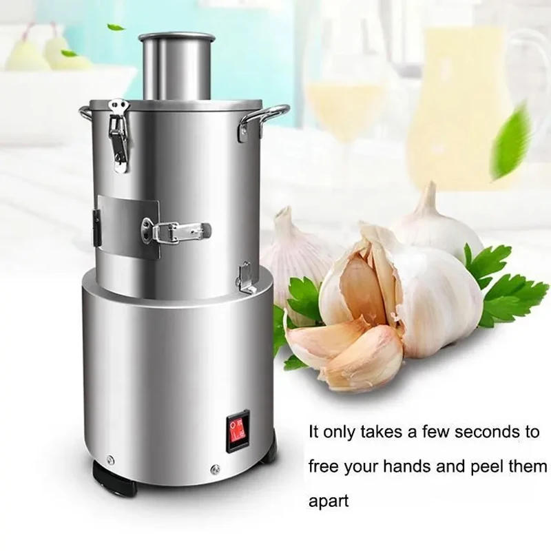 PBOBP Industrial Chain Automatic Garlic Peel Peeler Machine 150kg Shallot Skin Remover Garlic Peeling Machine For Commercial