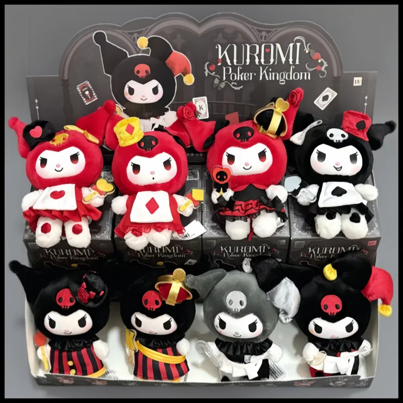 new-genuine-toptoy-kuromi-poker-kingdom-series-vinyl-blind-box-kuromi-anime-figure-mystery-box-decoration-kawaii-doll-toy-gifts