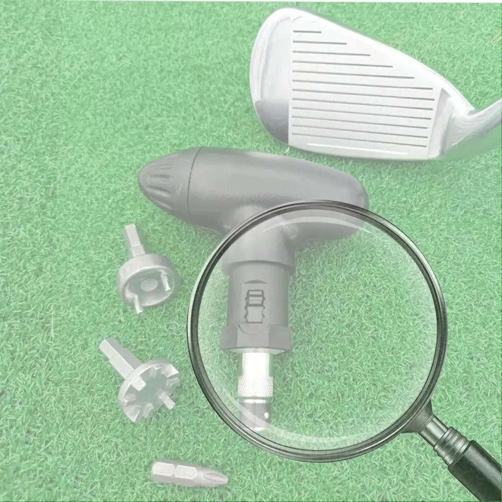 

Golf Shoe Cleats Ratchet Wrench Adjustable Golf Shoes Spike Wrench Multifunction Golf Cleat Tool