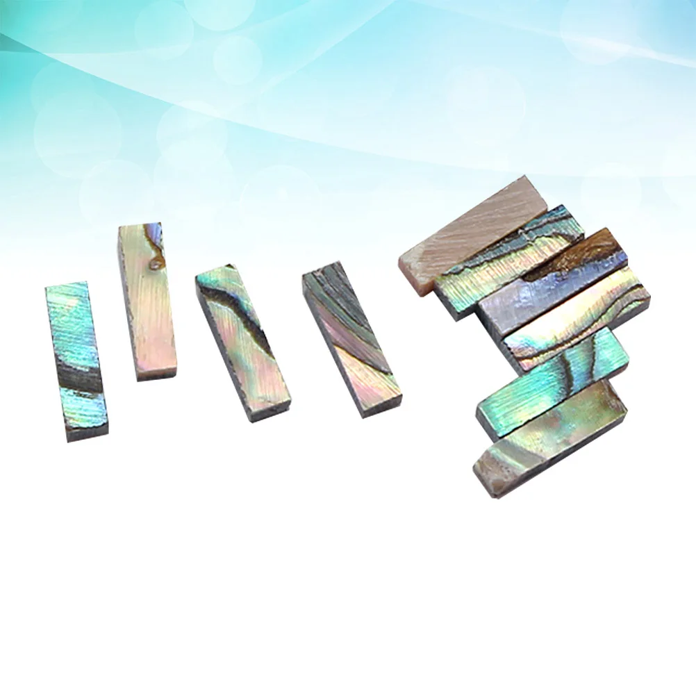 10 Pcs Abalone Squid Strips Guitar Purfling Trim Shell Guitars Fingerboard Binding - Image 4