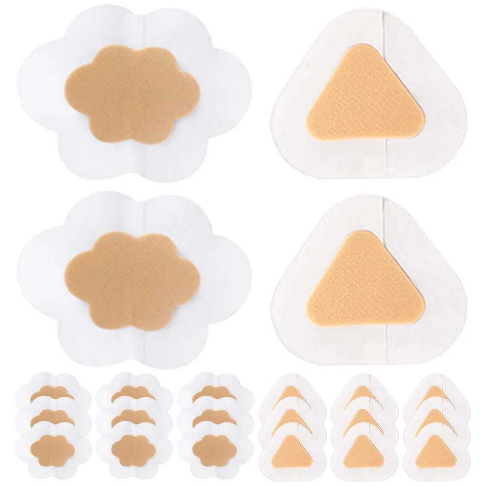 

40Pcs Foot Heel Blister Prevention Tape Wear-Resist Protective Patch Transparent Heel Pads Pain Relief Cushion Shoe Inserts