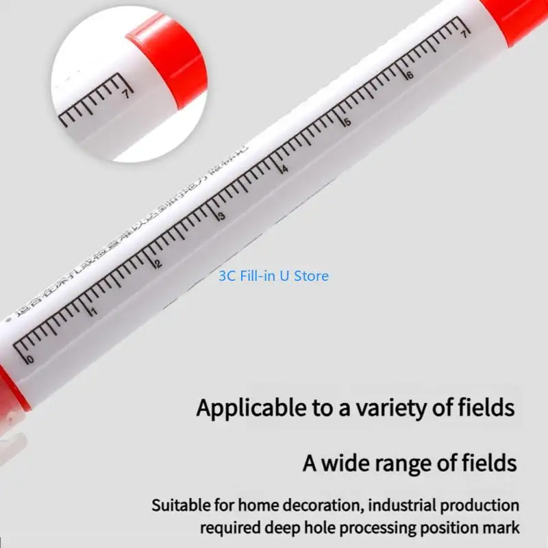 G8TA 10pcs đánh dấu đầu đôi vĩnh viễn bút rộng và nibs mịn mực khô nhanh cho vật dụng văn phòng sử dụng studio trong lớp