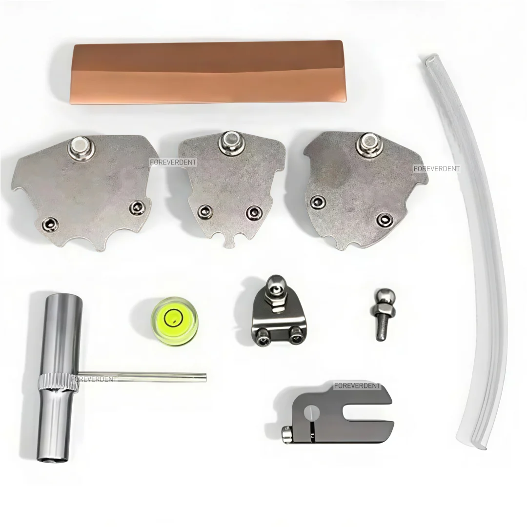 

1 Set Dental Gothic Arch Bow Complete Denture Tools Suitable for a Variety of Jaw Frames Fully Adjustable Semi Articulators