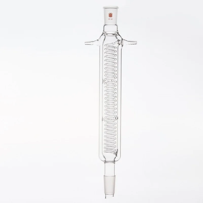 

SYNTHWARE Efficient reflux condenser with interlayer, 19/22 24/40 29/42, Effective length 250mm-400mm, φ 10mm small nozzle, C44