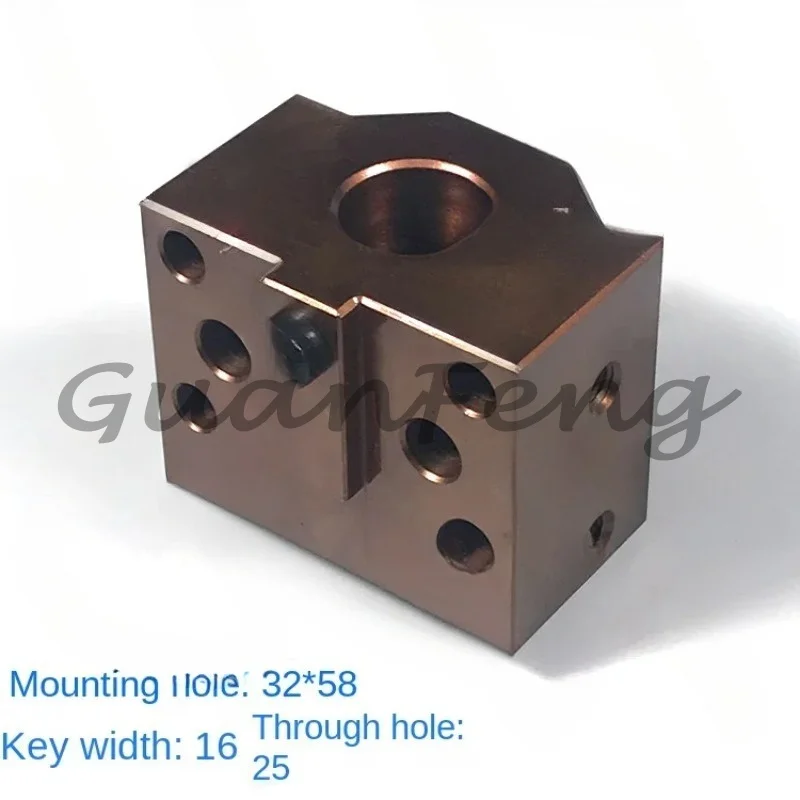 Micro turret hard block numerical control lathe
