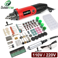 Engraver Dremel Electric Drill Engraving Pen Grinder Mini Drill DIY Drill Electric Rotary Tool Mini Grinding Machine 110V/220V