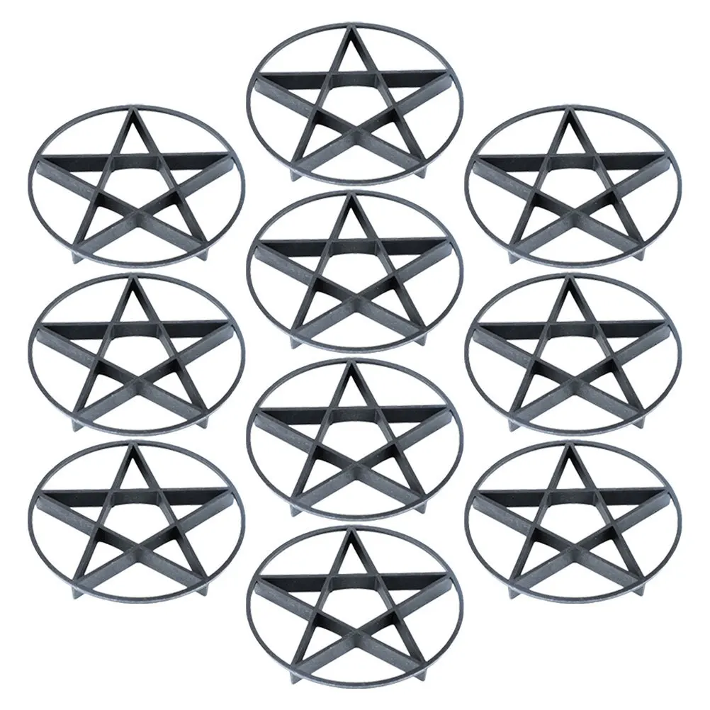 

10pcs Plant Base Hollow Design Drainage Ventilation Flower Pot Riser Indoor Outdoor Garden Bonsai Bottom Pad Planter Stand Plant