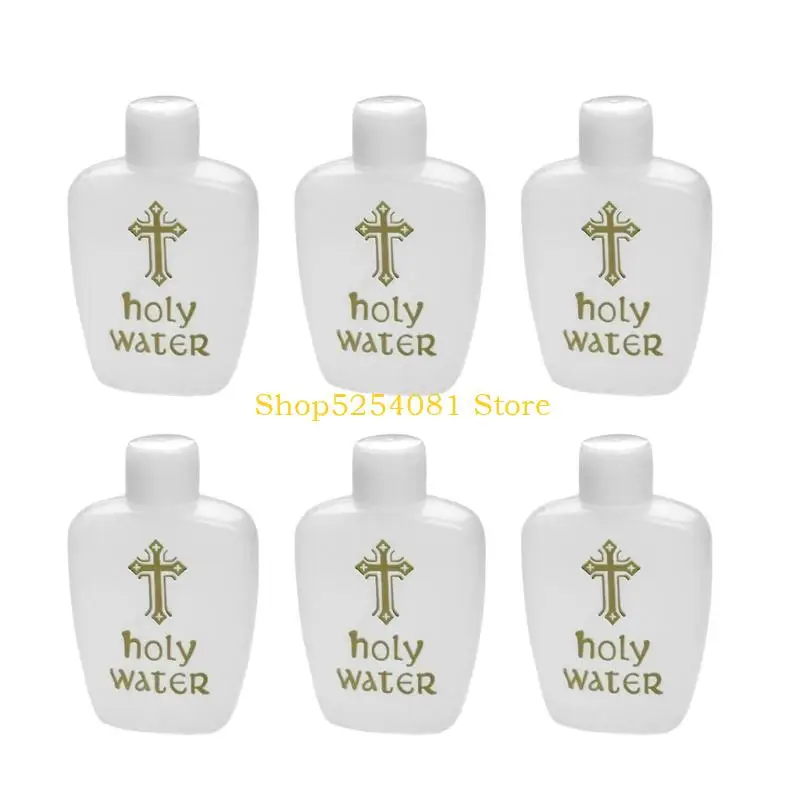 Image 3: AXYC Bouteille d'eau bénite Conteneur d'eau bénite Bouteille en plastique d'eau bénite Conteneur vide