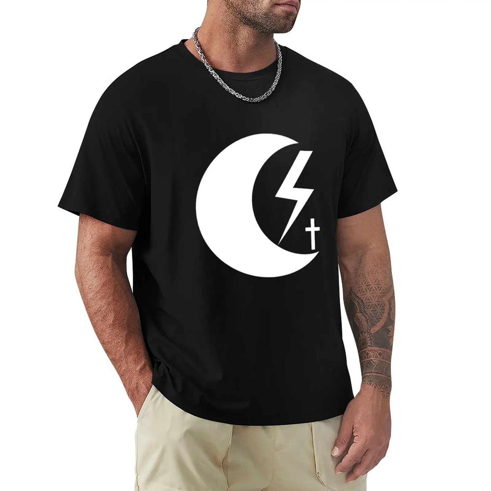 Chateau Saint Clean Official WHT T-Shirt Basic Solid Color Casual Tee Shirt