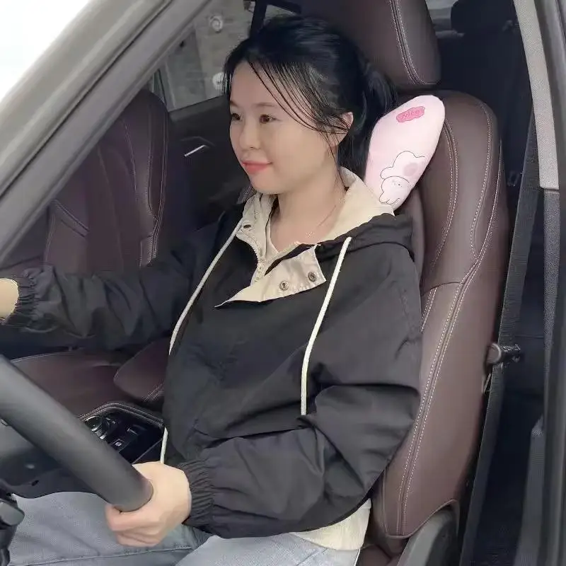 어린이 베개 자동차 좌석 쿠션 유니버설 차일 좌석 머리 받침 베개 아기 수면 낮잠 부드러운 목 머리 보호대에 편안한