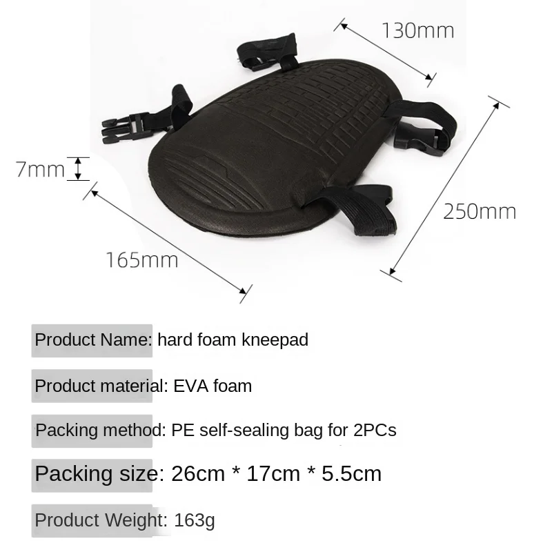 1 Pair Ice Fishing Knee Pads Perfect For Winter Outdoors On Ice Knee Warm Protector EVA High Quality Fishing Equipment