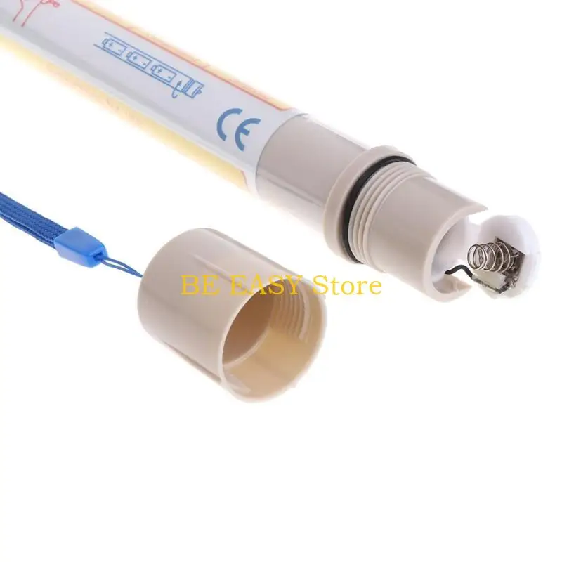 E28F Waterproof Truncheon Nutrient Meter Portable EC PPM Hydroponics Readers Conductivity Measure in Solution LED Indicate