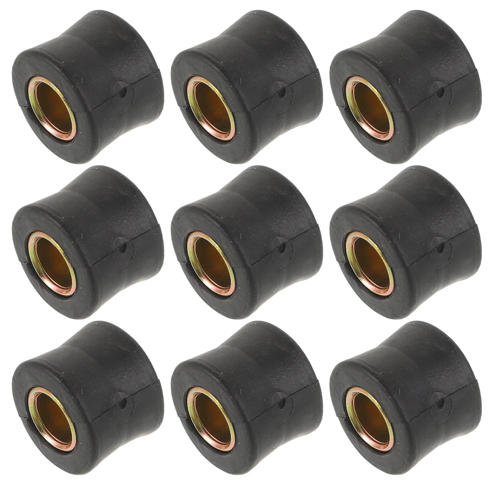 

10pcs Motorcycle Shock Absorber Rings Rubber Buffer Damping Cushion Rear Shock Mount Vibration Reduction Replacement Parts For