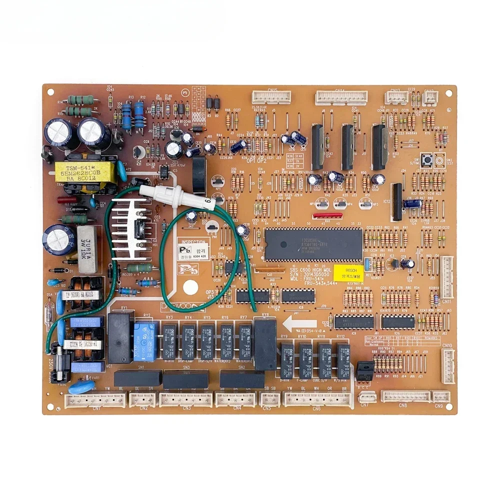 Placa de Control usada 30143D5050 para circuito de refrigerador Siemens, PCB, placa base de nevera, piezas de congelador