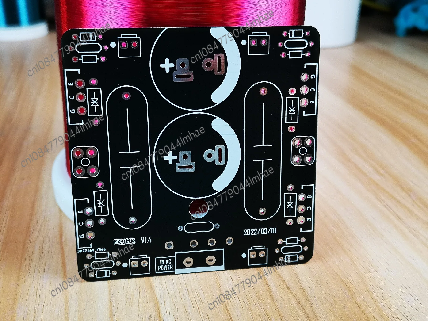 Tesla Coil Full Bridge Inverter PCB Board