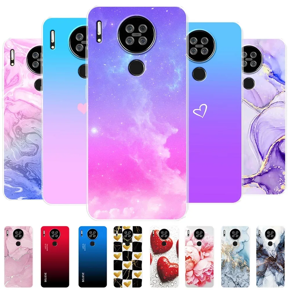 For Blackview A80 Case Cover Animals TPU Soft Silicone For Blackview A80s Phone Cases For Blackview A80 A80s Clear Bumper Fundas