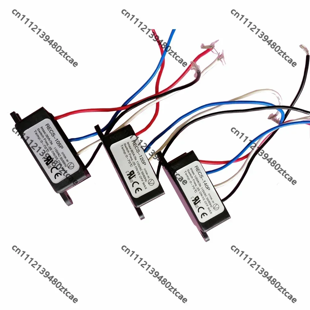 RECS-105P RECS-120P RECS-140P Electronic Centrifugal Switch 30A 60A 120A 120V Intelligent Starter for Single Phase Motor Control