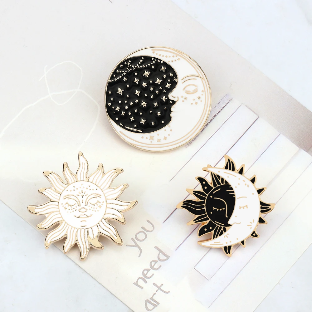 3-7Pcs Jurassic Dinosaur Brooch Set Punk Skeleton Cat Badges Green Earth Bee&Flower Bicycle Travel Enamel Pins Kids Jewelry Gift