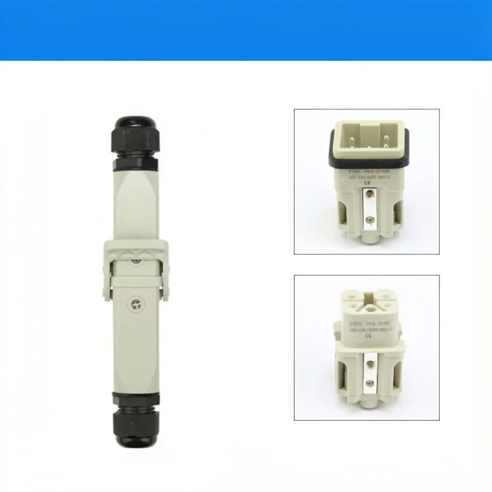 Heavy Duty Industrial Connector HA004 Aviation Plug Plastic M20 Side Entry Horizontal Surface Mount Unit For For WZAZDQ