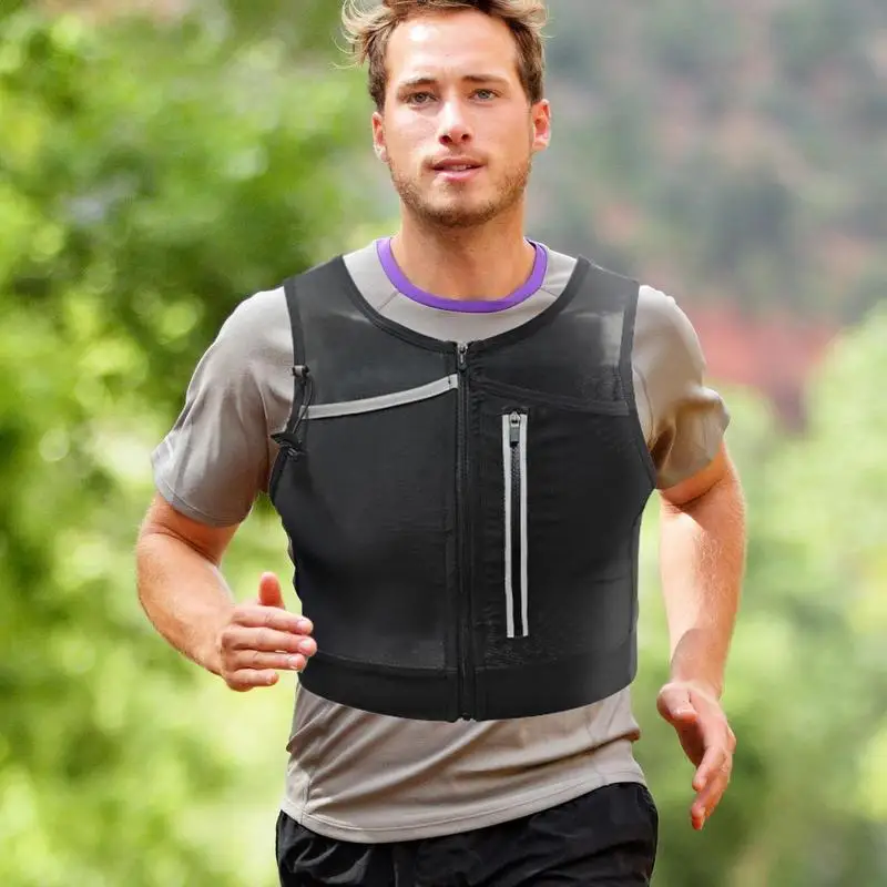 Multifunctional Sports Chest Bag Lightweight Chest Pack Running Vest Bag Breathable Vest Bag Waist Pack With Extra Storage