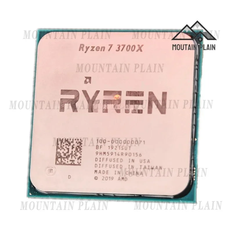 Ryzen 7 3700X R7 3700X 3.6 GHz Eight-Core Sixteen-Thread CPU Processor 65W 7NM L3=32M 100-000000071 Socket AM4