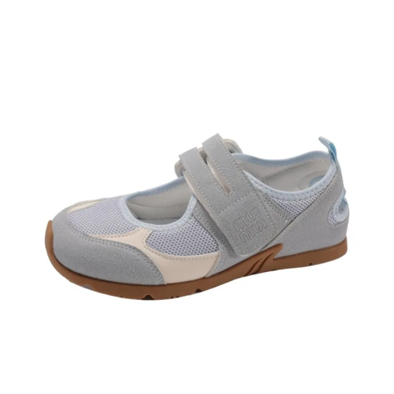 Women Sneakers Flat Sandals Summer Casual Mesh Sport Shoes Woman 2025 Brand Slingback Comfort Mary Jane Shoes Breathable Zapatos