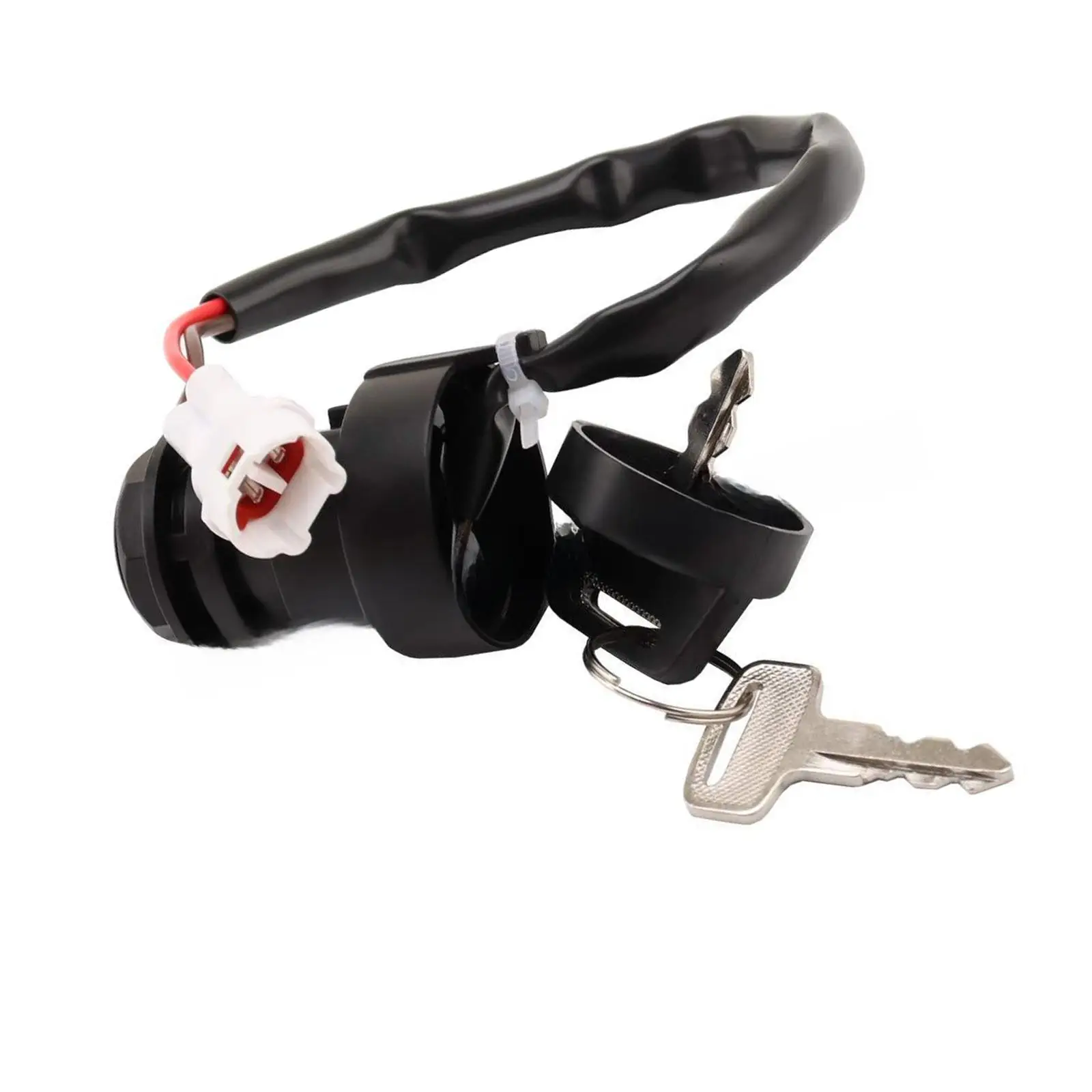 Replacement Motorcycle Key Switch 6pin PP Practical Ignition for Yamaha YFM 350 Grizzly IRS 2008 2011 Easy Install