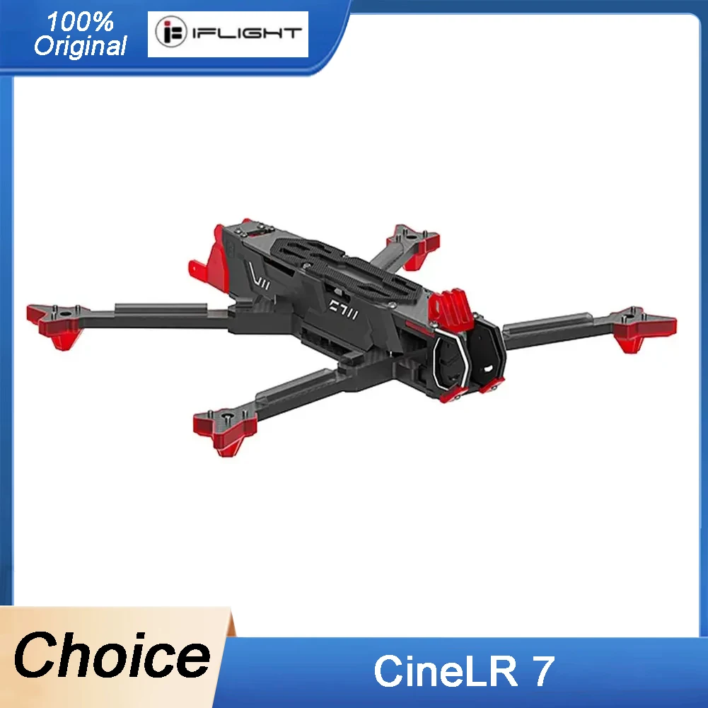 

Комплект рамы iFlight SH CineLR 7 O4 Pro с рычагом 6 мм для деталей FPV
